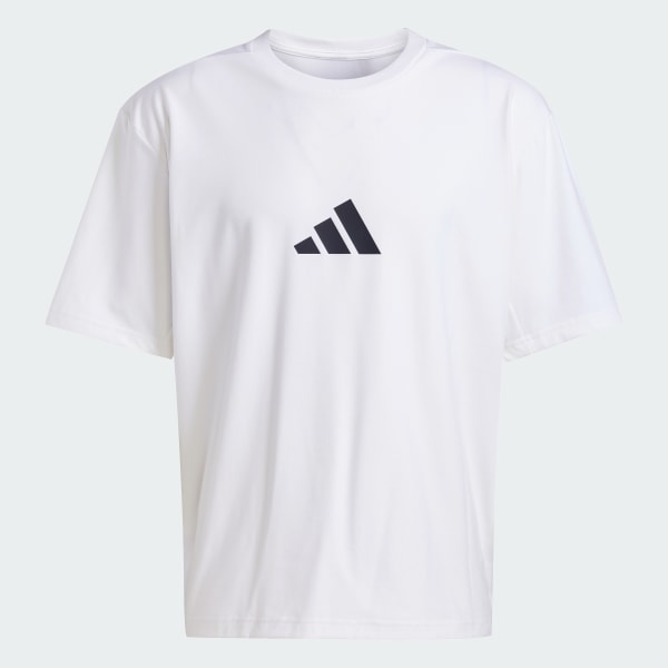 Blanco Polera adidas Z.N.E. Holgada