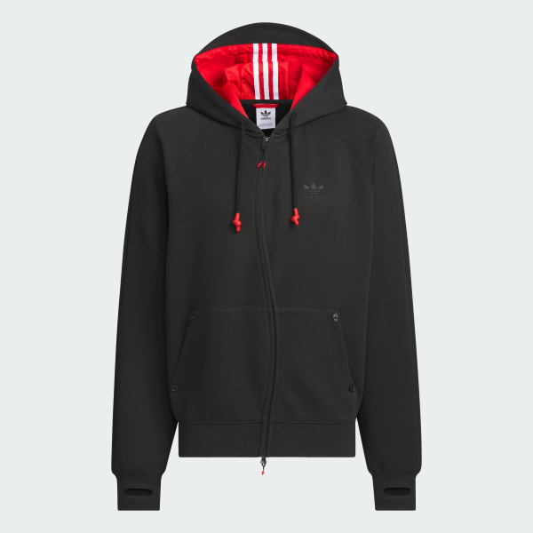 パーカー・フーディ Adidas x Ordinary People Hooded Full-Zip Black adidas Ordinary People Zip-Front Hoodie - Black | adidas