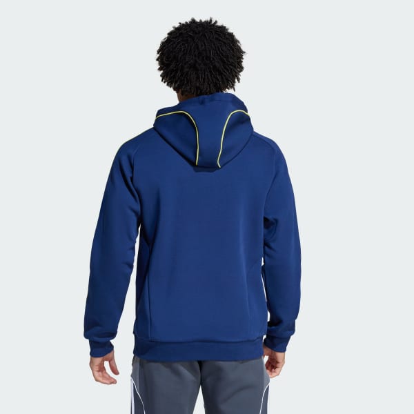 adidas Nashville SC UBP Travel Hoodie - Blue | Free Shipping with