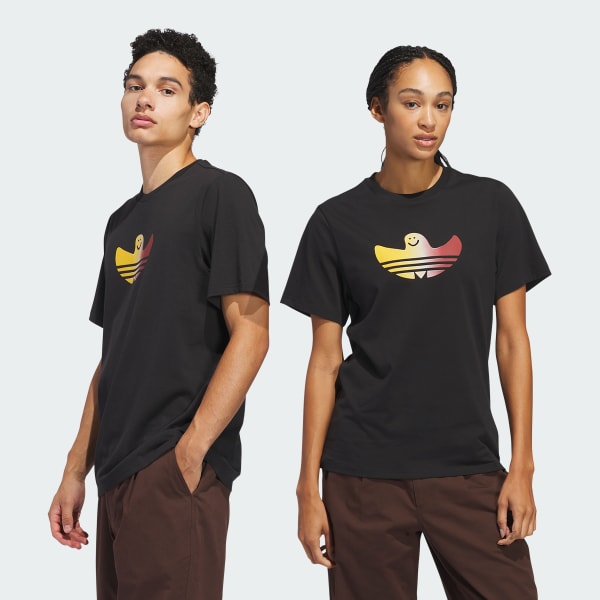Black Shmoofoil Fill Tee (Gender Neutral)