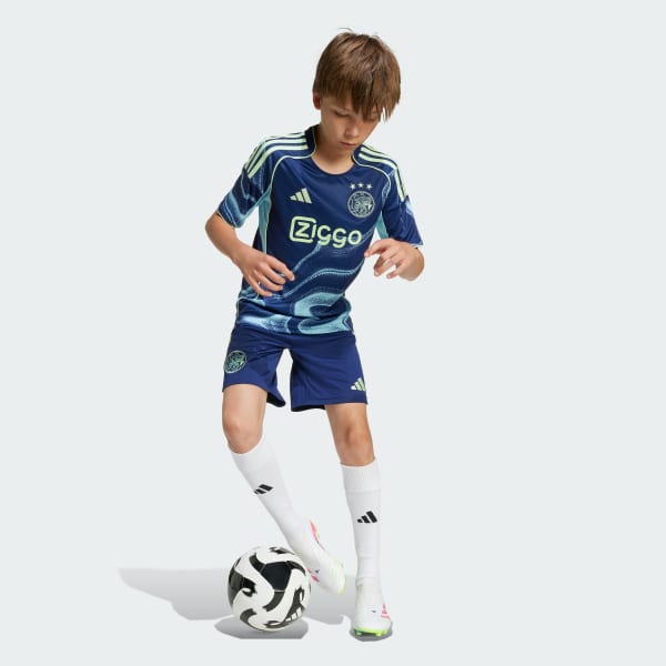 Blue Ajax Amsterdam 25/26 Away Shorts Kids