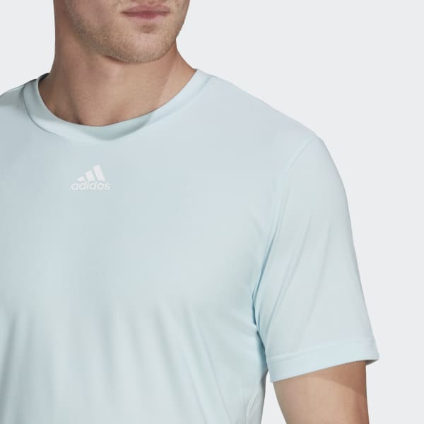 Blau Training 3-Bar Graphic T-Shirt BVS48
