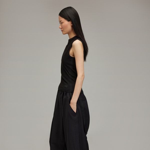 สีดำ เสื้อกล้ามรัดรูป Y-3 W