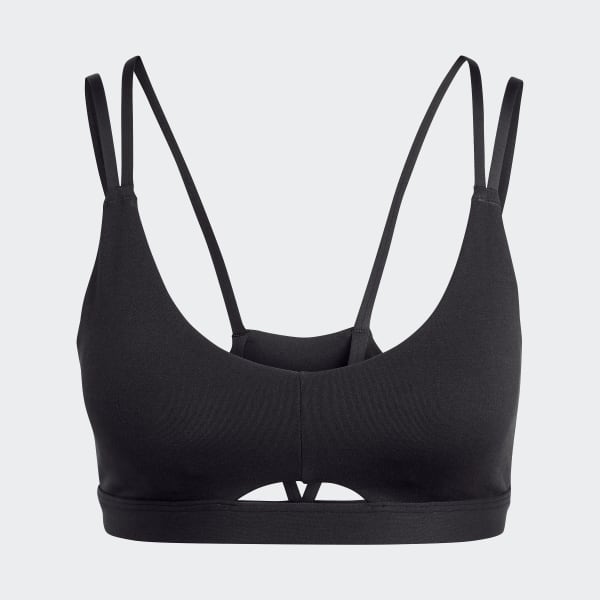 adidas Yoga Studio Luxe Light-Support Bra - Black