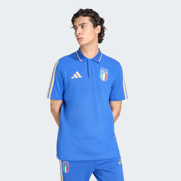 Blue Italy DNA Polo Shirt