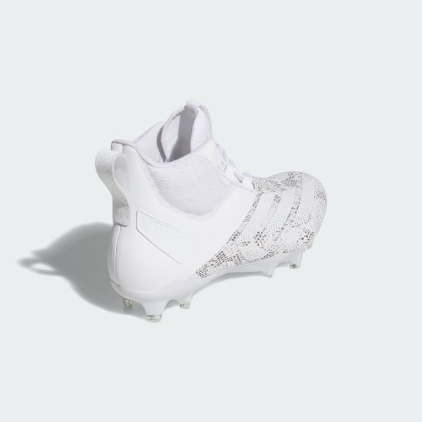 adidas Adizero Chaos Exotic Speed Football Lineman Cleats - White