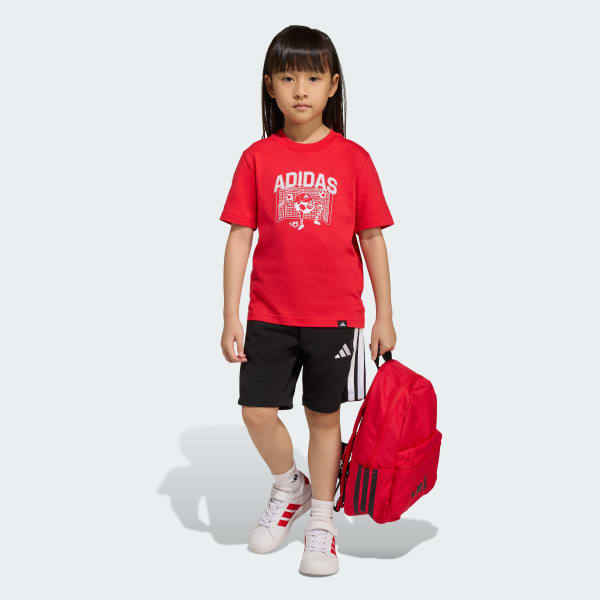 Red FOOTBALL GRAPHIC T-SHIRT KIDS