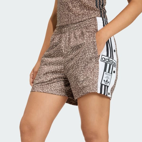 adidas AOP ADI-BREAK SHORTS - Brown | Free Shipping with adiClub