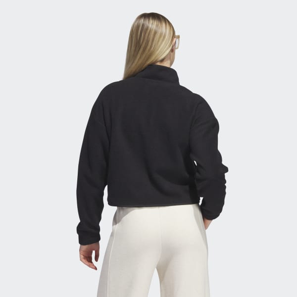adidas Polar Fleece Pullover - Black | Women\'s Lifestyle | adidas US