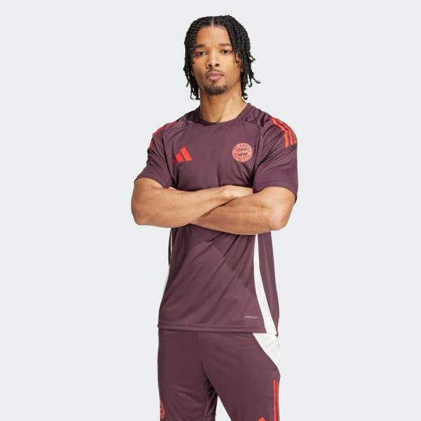Burgundy Camiseta entrenamiento FC Bayern Tiro 24