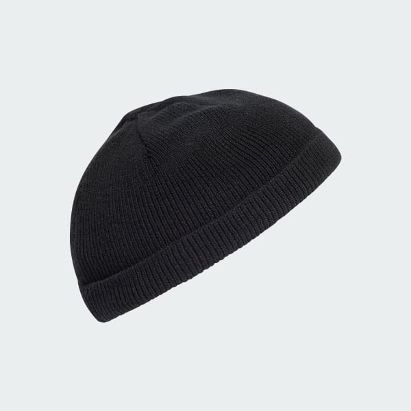 Black Fisherman Beanie