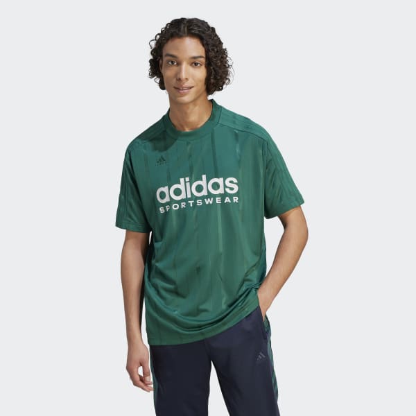 Adidas green deals t shirt