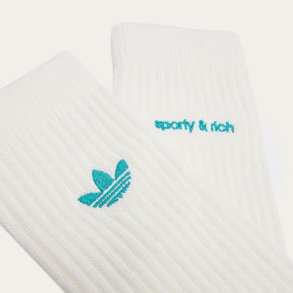 White SPORTY & RICH SOCKS