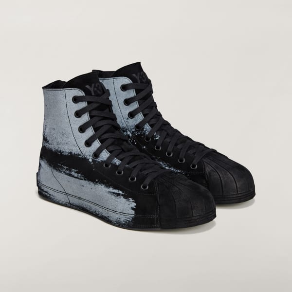 adidas Y-3 NIZZASTAR HI - Black | Free Shipping with adiClub