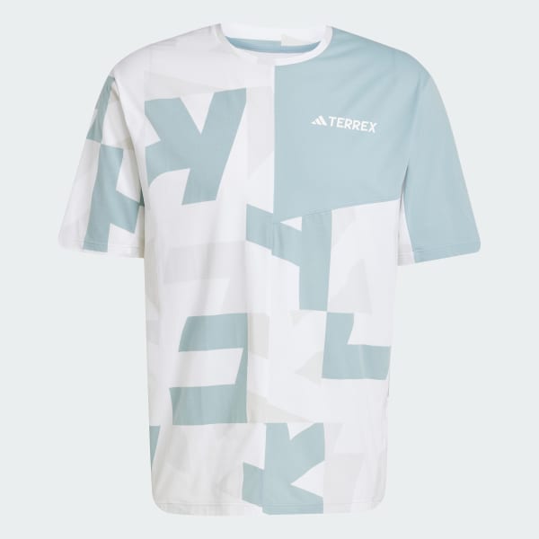 bílá Tričko Terrex Multi Climacool Printed