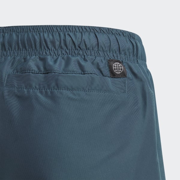 Turquoise Classic Badge of Sport Swim Shorts