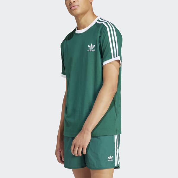 Adidas 3 stripes green hotsell