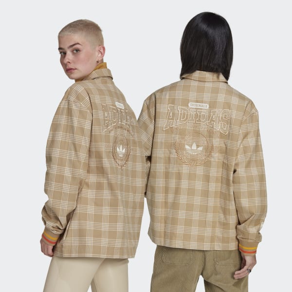 Beige ANNIVERSARY TRACK TOP (GENDER NEUTRAL) MMR89