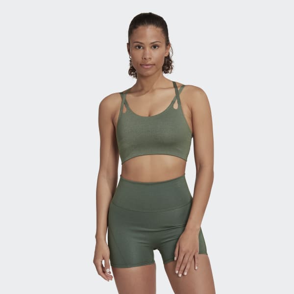 Vert Brassière Yoga Luxe Studio Maintien léger Fire CE113