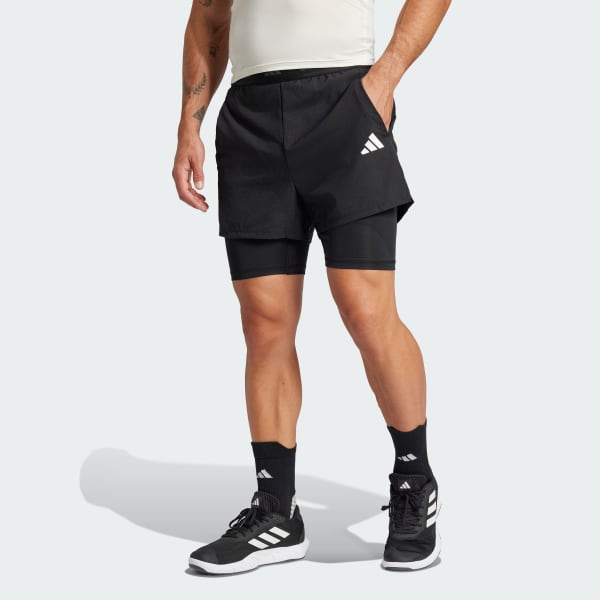 Nero Short Gym+ 2-in-1