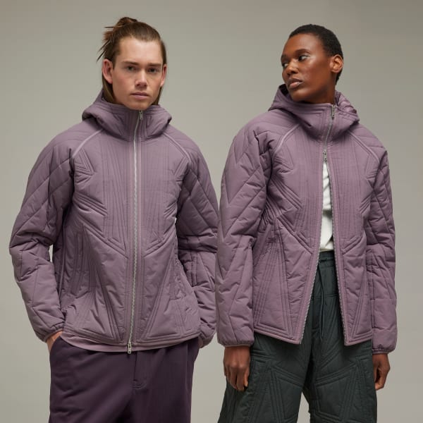 adidas Y 3 Quilted Jacket Purple adidas India