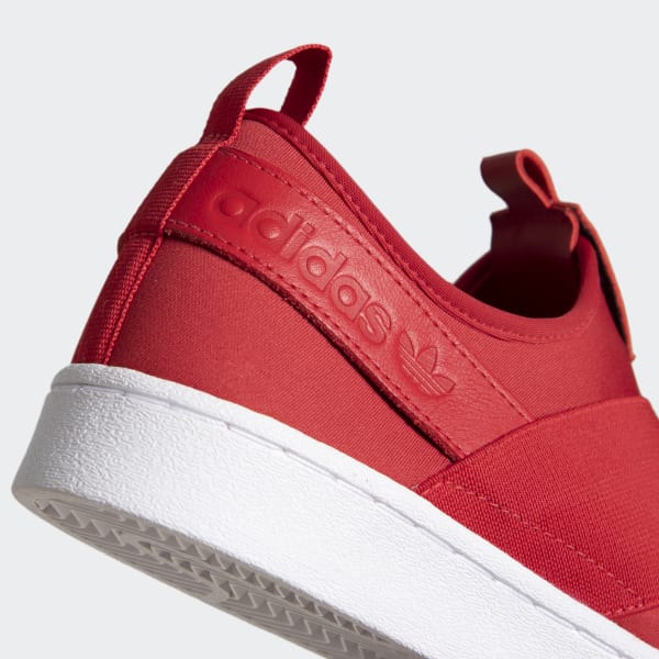 Adidas superstar slip on hombre rojas cheap