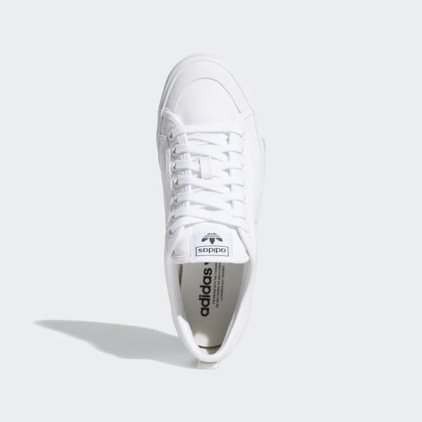 adidas nizza trefoil shoes white