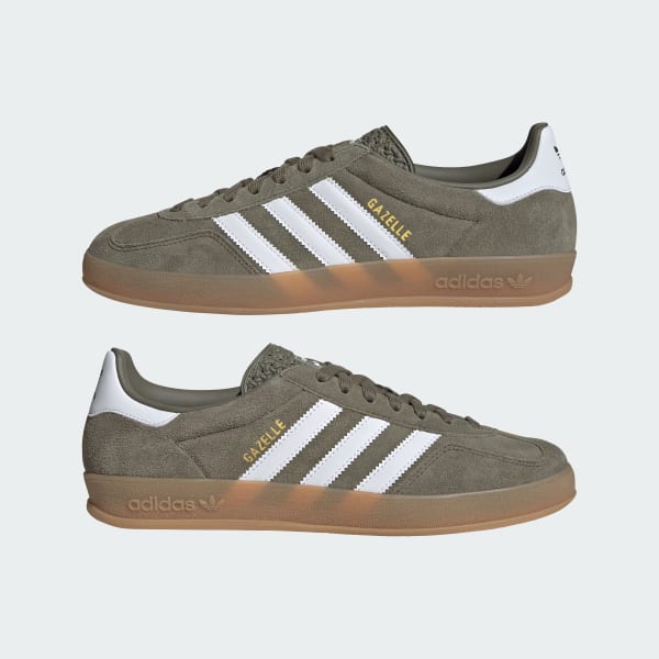 adidas Gazelle Indoor Shoes - Green | Free Shipping with