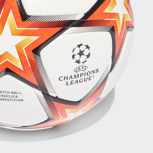 White UCL Competition Pyrostorm Ball EKB37