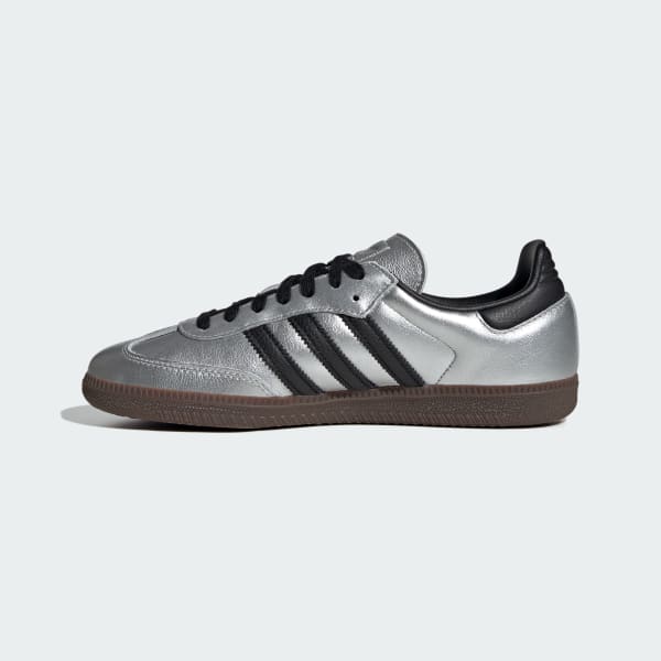 しろたん　adidas Samba OG W シルバー26.5 adidas SAMBA OG W FOOT WEAR WHITE/SILVER METALLIC/GRAY ONE