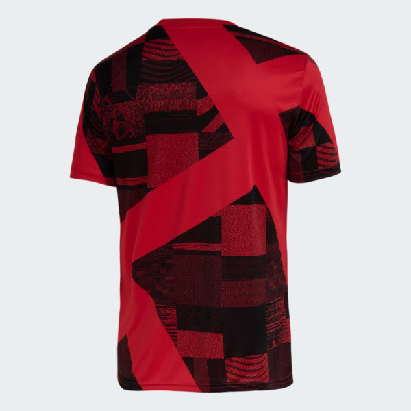Vermelho Camisa Pré-Jogo CR Flamengo