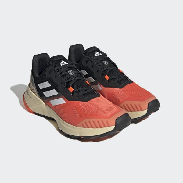 Orange Terrex Soulstride Trail Running Shoes