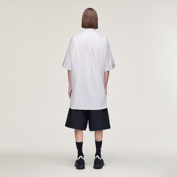 White Y-3 UT SHORT SLEEVE SHIRT