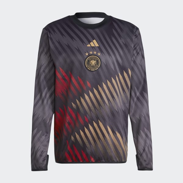 Black Germany Pre-Match Warm Top CT849