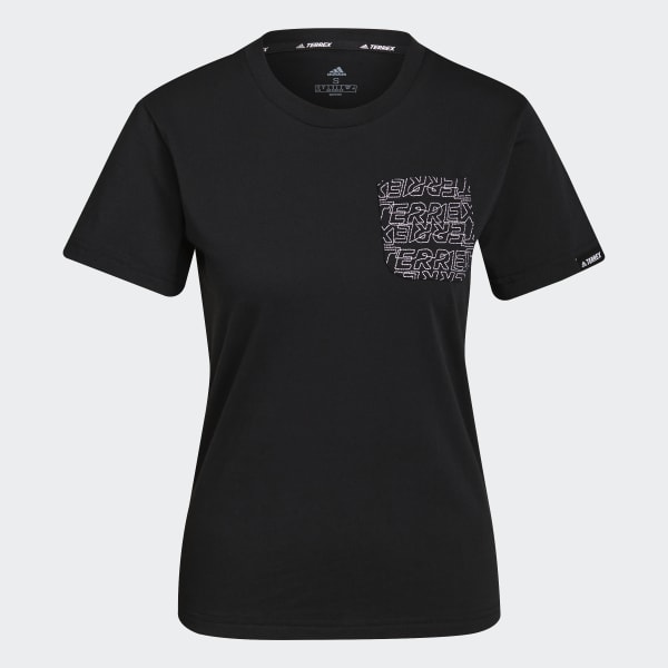 Schwarz TERREX Pocket Graphic T-Shirt