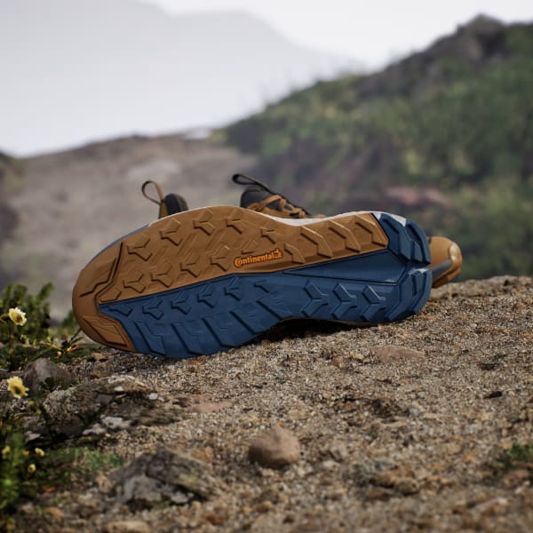 Brun Terrex Free Hiker 2.0 Low Gore-Tex Vandringsskor