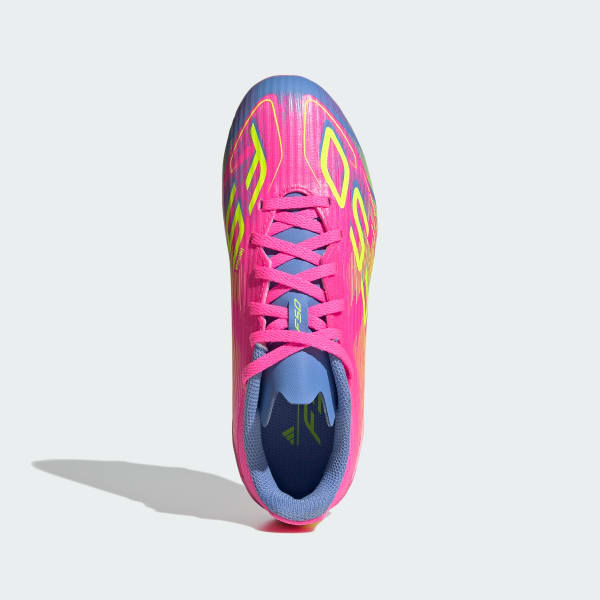 Ροζ F50 League Firm/Multi-Ground Boots Kids