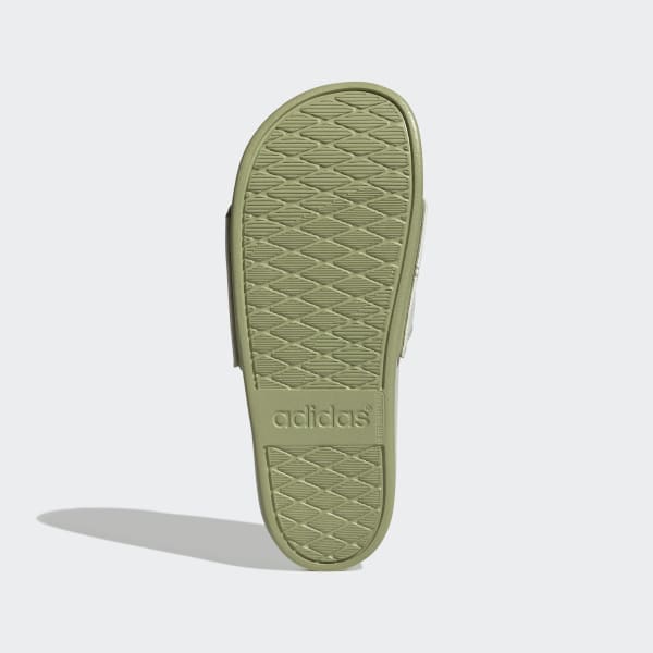 Green Adilette Comfort Slides LUT48