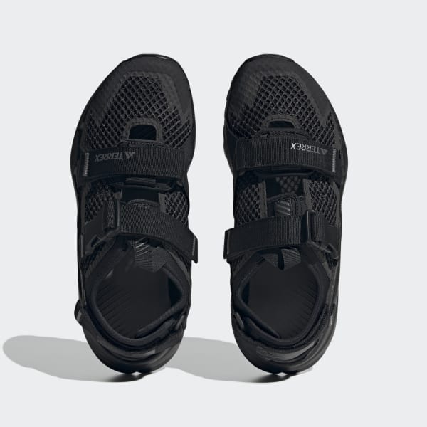 adidas アディダス サンダル TERREX HYDROTERRA AT SANDALS IF7596 テレックス スポーツサンダル BLACK GRAY アウトドアサンダル アディダス テレックス Hydroterra AT サンダル / Terrex Hydroterra