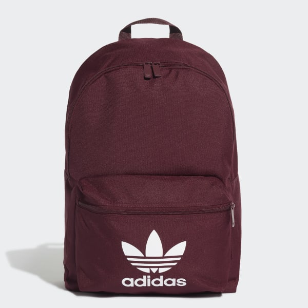 adidas backpack burgundy
