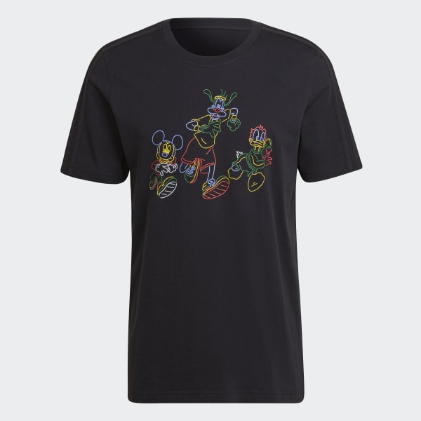 Noir T-shirt Disney Mickey and Friends TF641
