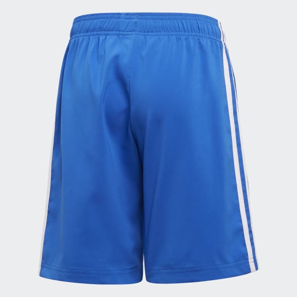 adidas Essentials 3-Stripes Woven Shorts - Blue | adidas UK