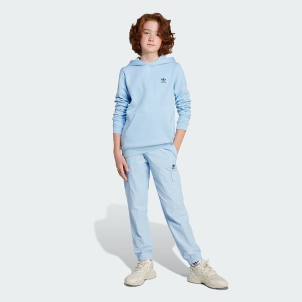 Azul Buzo con capucha