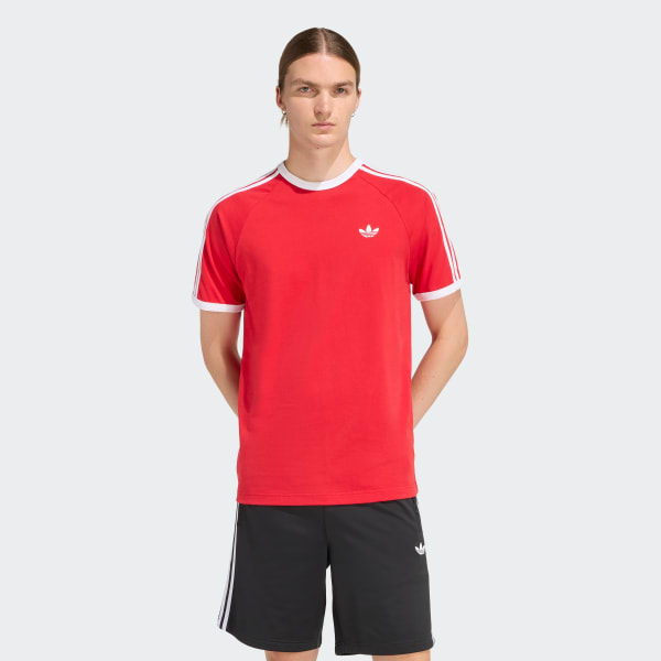 Rojo PLAYERA 3 FRANJAS