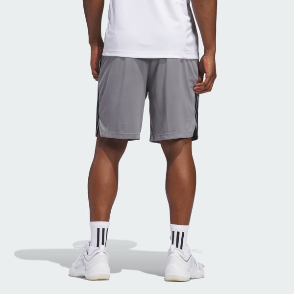 Gris Shorts Basketball Legends Tres Tiras
