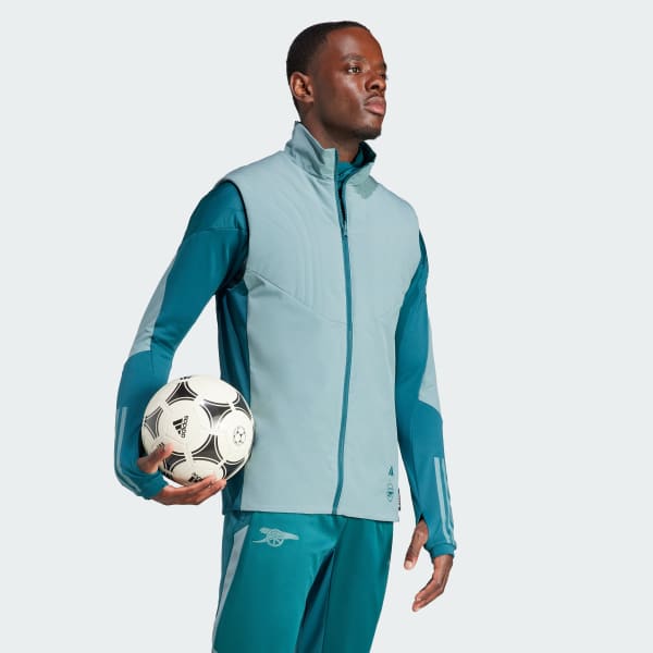Verde Giacca senza maniche Tiro 23 Winterized Arsenal FC