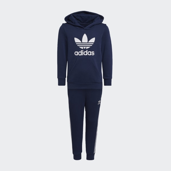 modrá Súprava Adicolor Hoodie