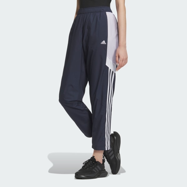 ブルー チーム ルーズフィット ウインドブレーカーパンツ