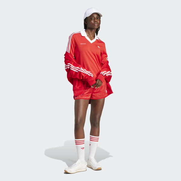 【超美品】Sporty & Rich 長袖サッカージャージー adidas Sporty & Rich Long Sleeve Soccer Jersey - White