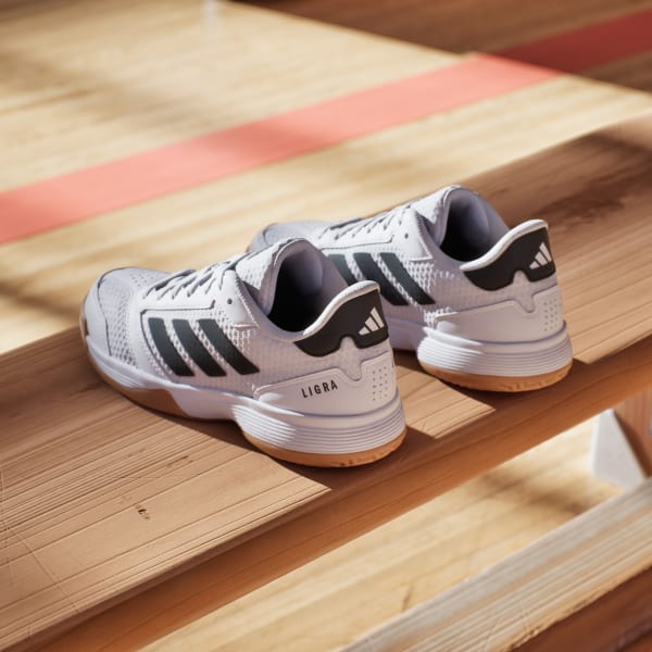 adidas Ligra 8 Indoor Sneakers Kids - White | Free Shipping with